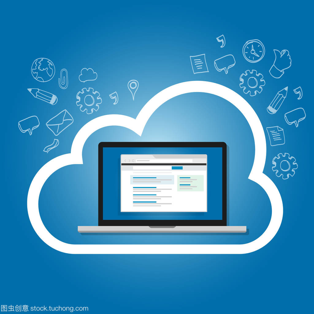 作为云计算服务 Saas 软件在 web 上的互联网搜索引擎优化结果