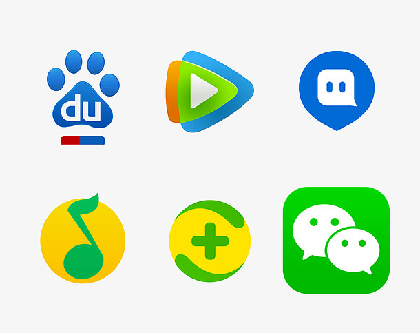 手机各种软件logo图标高清素材 腾讯 .